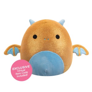 Squishmallows Adopt Me! 8-Inch Golden Dragon Plush Adopt Me Yellow | 174-HMWRZE